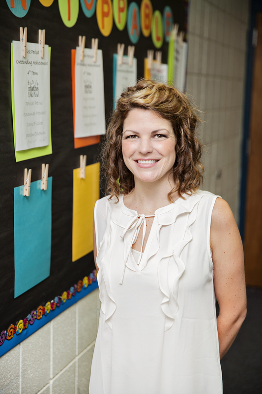 SHS Teacher Morgan Wilson Poses for a Picture. She is a regional finalist for the Arkansas Teacher of the Year Program